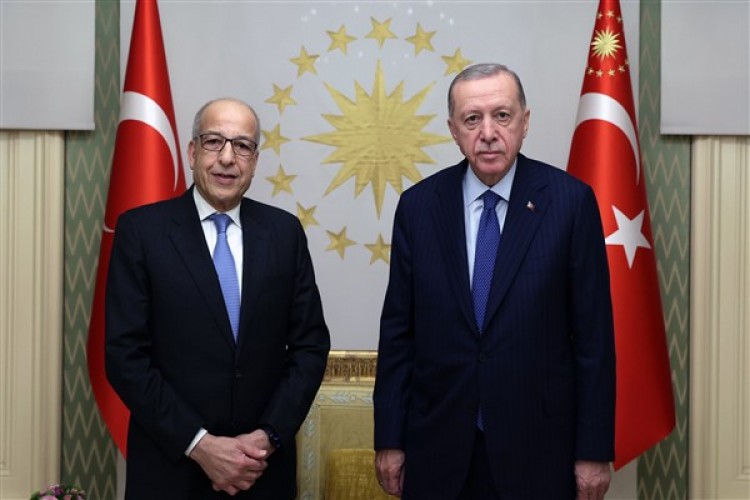 Cumhurbaşkanı Erdoğan, Libya Merkez Bankası Başkanı El-Kebir'i ağırladı