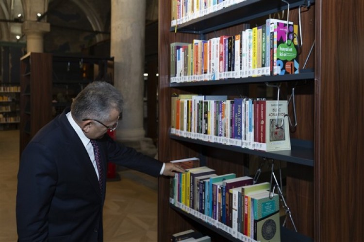 Başkan Büyükkılıç'tan "Kitap Kafe" projesi