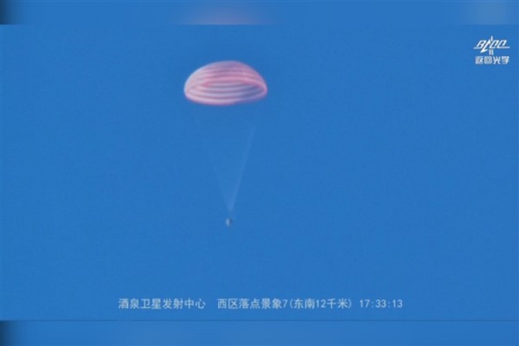 Shenzhou-17 Dünya'ya indi