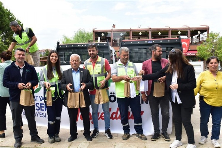 Malatya Büyükşehir Belediyesi'nden vatandaşlara ücretsiz fide desteği
