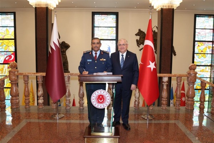 Milli Savunma Bakanı Güler, Katar Genelkurmay Başkanı Al-Nabet'i ağırladı