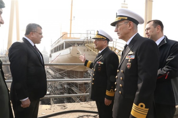 Bakan Yardımcısı Durdalı'dan Deniz Kuvvetleri Dizayn Proje Ofisi Müdürlüğü'ne ziyaret