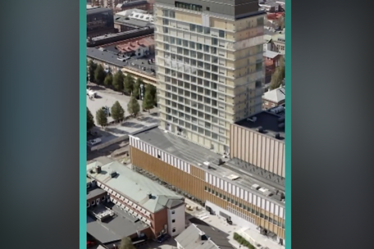 Dünya'da ahşap binalarının yüksekliği her gün daha da uzuyor