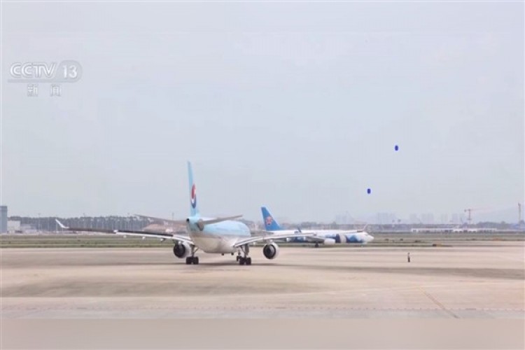 Çin'de tarifeli uçuş rotası sayısı 5 bin 206'ya ulaştı