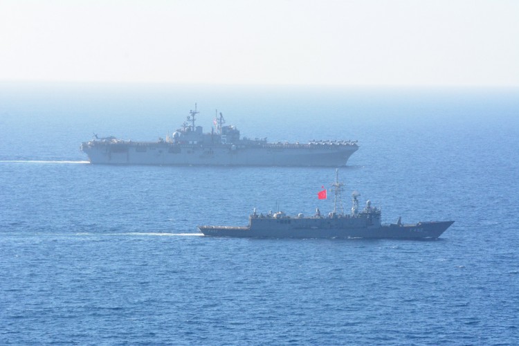 Doğu Akdeniz'de geçiş eğitimleri gerçekleştirildi