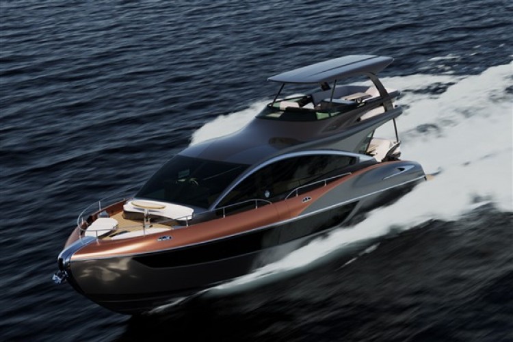 Lexus yeni modeli LY680'i Japonya Uluslararası Boat Show'da sergiledi