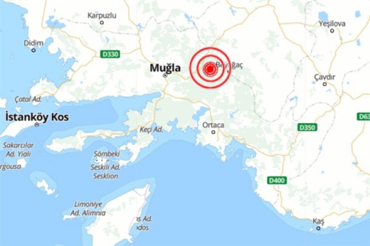 Muğla'da deprem