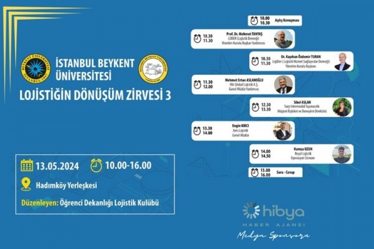 Lojistiğin Dönüşümü Zirvesi, sektör temsilcilerini bir araya getirecek