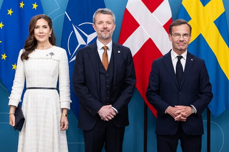 Danimarka Kralı Frederik X ve Kraliçe Mary, İsveç'i ziyaret etti