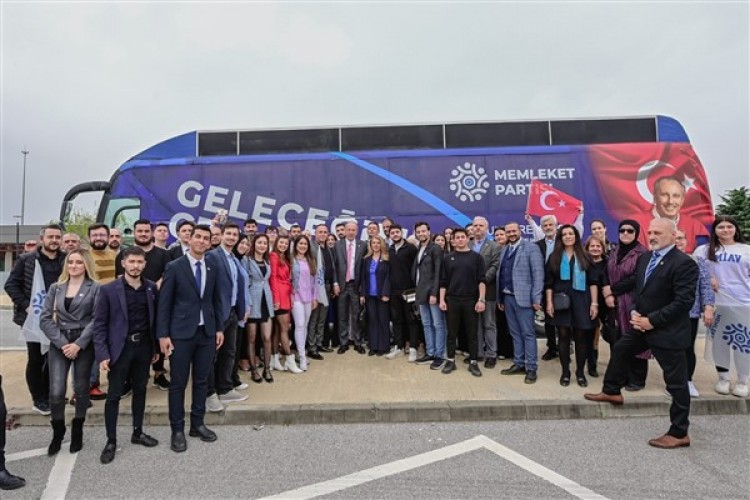 Memleket Parti Genel Başkanı İnce, Bursa'da esnaf ziyareti gerçekleştirdi