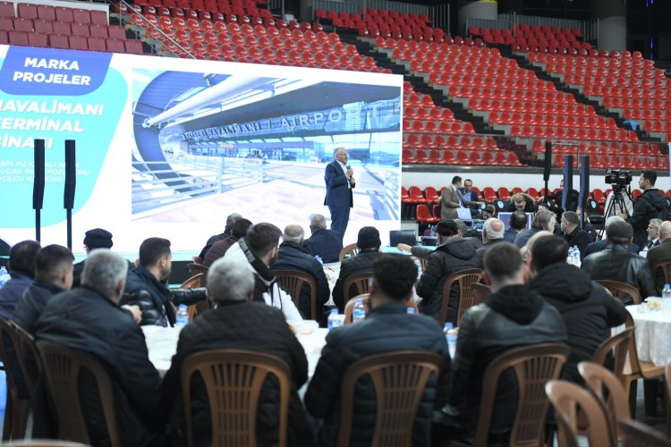 Başkan Büyükkılıç, şoför esnafıyla bir araya geldi