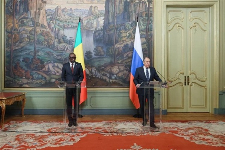 Rusya Dışişleri Bakanı Lavrov, Mali Dışişleri Bakanı Diop ile görüştü