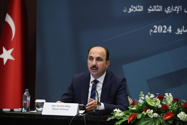 Başkan Altay: Amacımız Gazze olmak üzere mazlumların sesini duyurmak için çalışmak