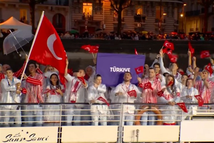 Türkiye, Paris 2024'ün açılış seremonisinde geçiş yaptı