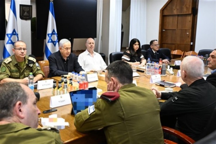 İsrail Başbakanı Netanyahu, Güvenlik Kabinesi'ni topladı