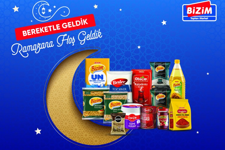 Ramazan sofralarına Bizim Toptan bereketi