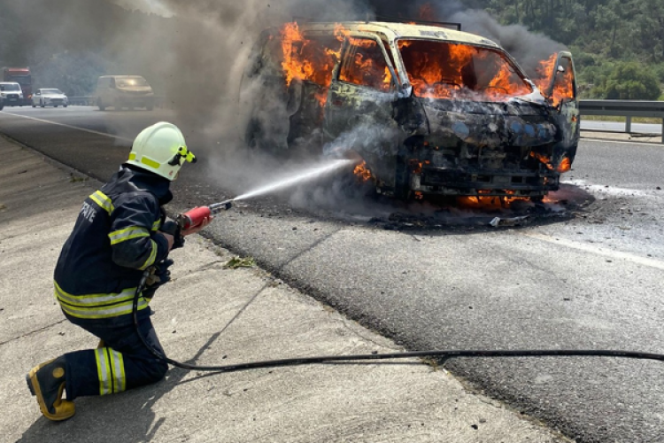 Malatya büyükşehir itfaiyesi bayramda 134 olaya müdahale etti