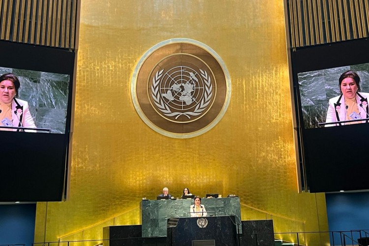 Gedik Holding Yönetim Kurulu Başkanı Gedik, BM'de konuşan ilk Türk iş kadını oldu