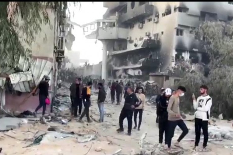 DSÖ: Gazze'deki Şifa Hastanesi artık kullanılamaz