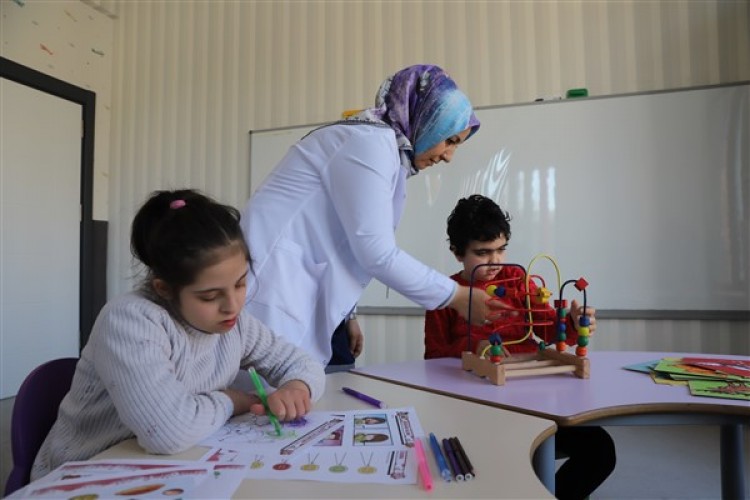 Kayseri'de Engelsiz Çocuk Evleri'nde özel çocuklara hizmet veriliyor