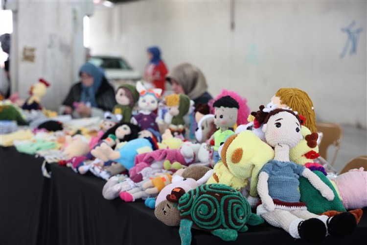 KOMEK'te üretilen ürünler satışa sunuldu