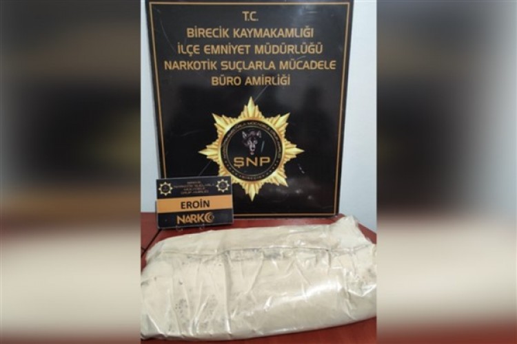 Şanlıurfa'da uyuşturucu operasyonu