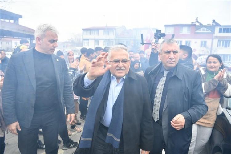 Başkan Büyükkılıç: "Hizmetten hizmete, yatırımdan yatırıma koşuyoruz"