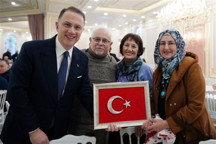 Başkan Çalık, apartman yöneticileriyle bir araya geldi