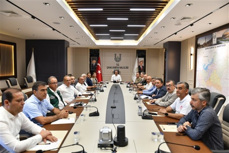 Şanlıurfa'da elektrik enerjisi kesintileriyle ilgili toplantı yapıldı