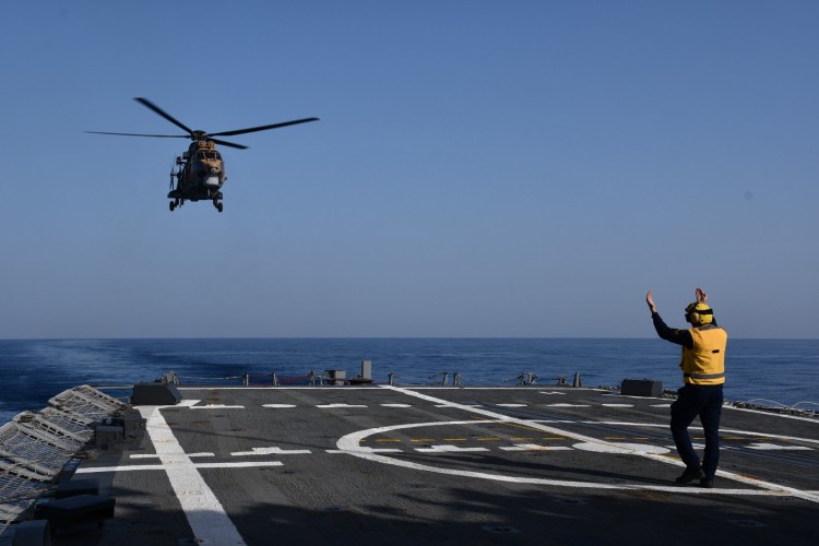 Doğu Akdeniz'de"Deniz Görev Grubuna Taarruz" eğitimleri gerçekleştirildi