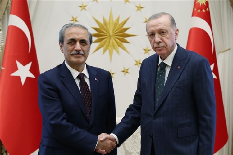 Cumhurbaşkanı Erdoğan, Yargıtay Cumhuriyet Başsavcısı Şahin'i kabul etti