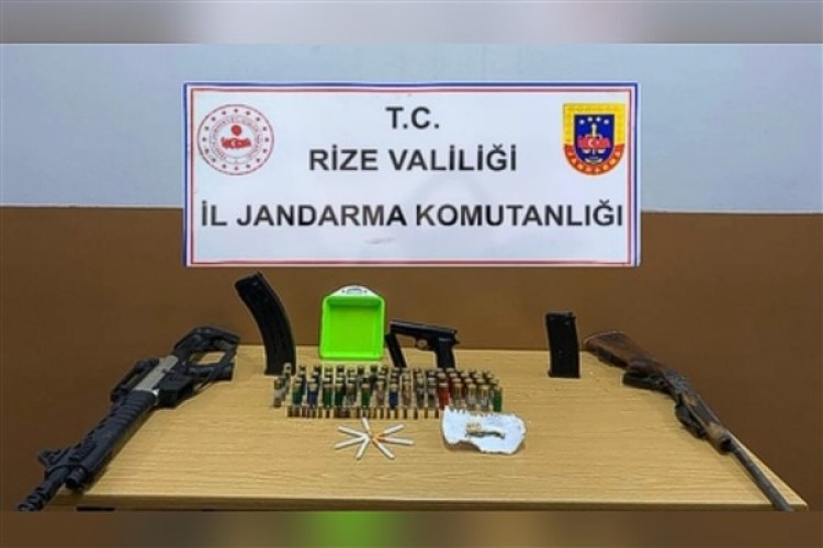 Rize'de uyuşturucu operasyonu