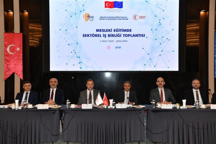 Şanlıurfa'da mesleki eğitimde yeni bir dönem başlıyor