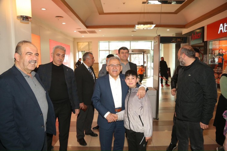 Başkan Büyükkılıç: ''Vatandaşlara layık olmak için şehrimiz adına gayret gösteriyoruz''