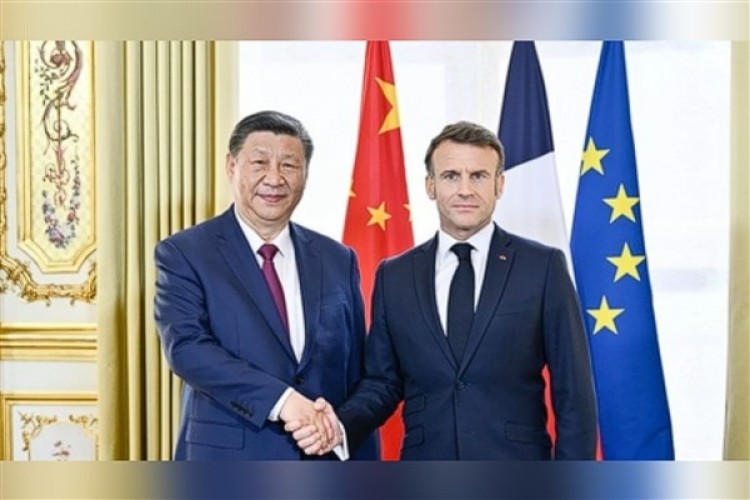 Çin ile Fransa arasında 20'ye yakın iş birliği anlaşması imzalandı