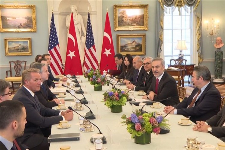 Dışişleri Bakanı Fidan, ABD'li mevkidaşı Blinken ile görüştü