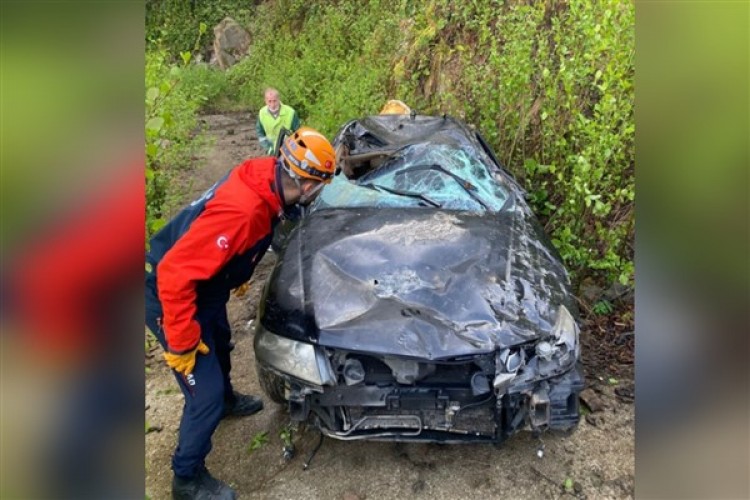 Rize'de trafik kazası