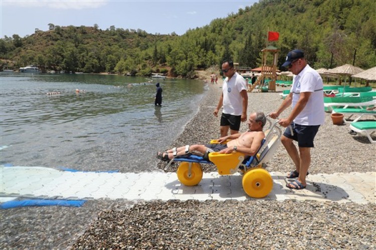 Muğla'nın engelsiz plajları