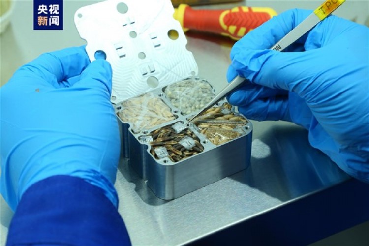 Çin'in uzay istasyonundan 31,5 kilo deney örnekleri dünyaya getirildi