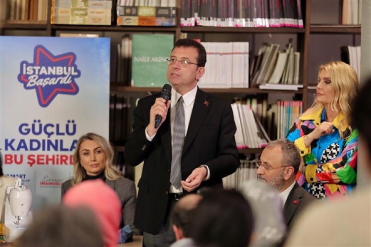 İmamoğlu: "İBB'deki kadın yönetici ve çalışan sayısını yüzde 150 oranında artırdık"