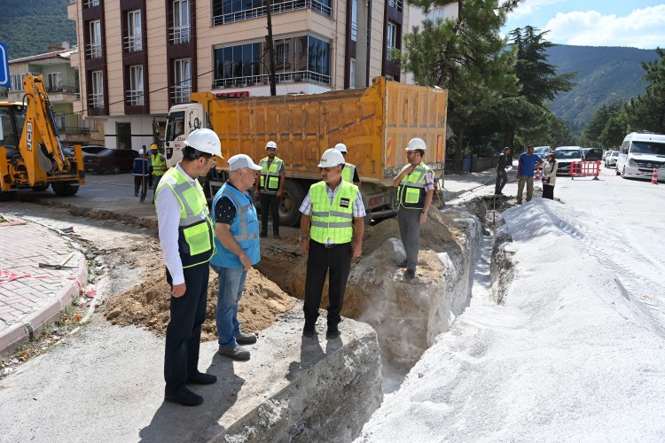 Akşehir'de içme suyu projesi çalışmasının yüzde 50'sini tamamladı