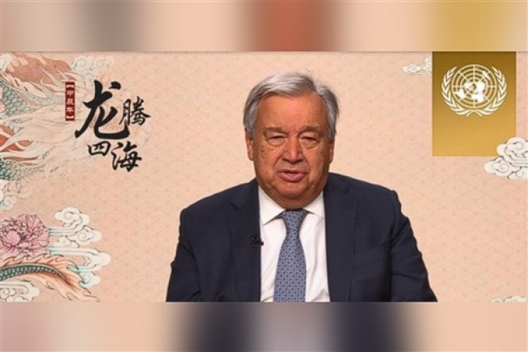 BM Genel Sekreteri Guterres, Çin halkının Bahar Bayramı'nı kutladı