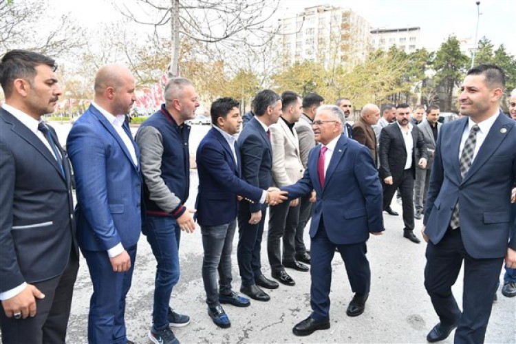Büyükkılıç, Kayseri Ülkü Ocakları'nın düzenlediği bayramlaşma törenine katıldı