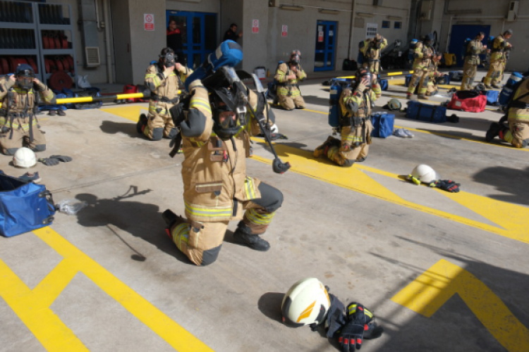 İzmir İtfaiyesi'nden yangın eğitimi merkezi