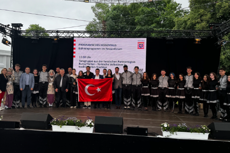 Başkan Aydın, 'Hessentag 2024 Festivali'ne katıldı