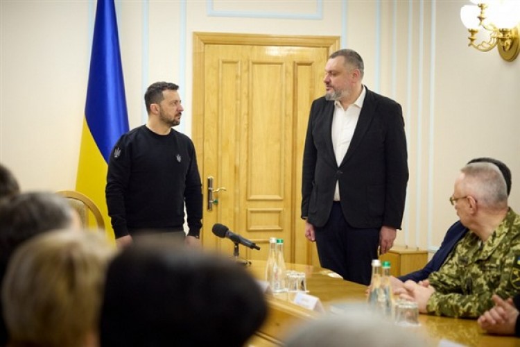 Zelenski, Ukrayna Ulusal Güvenlik ve Savunma Konseyi Sekreteri Lytvynenko'yu tanıttı