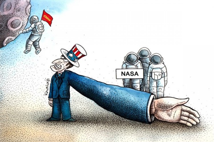 Çin ile uzay işbirliğini yasaklayan ABD, Çin'den Ay toprak örneği istedi