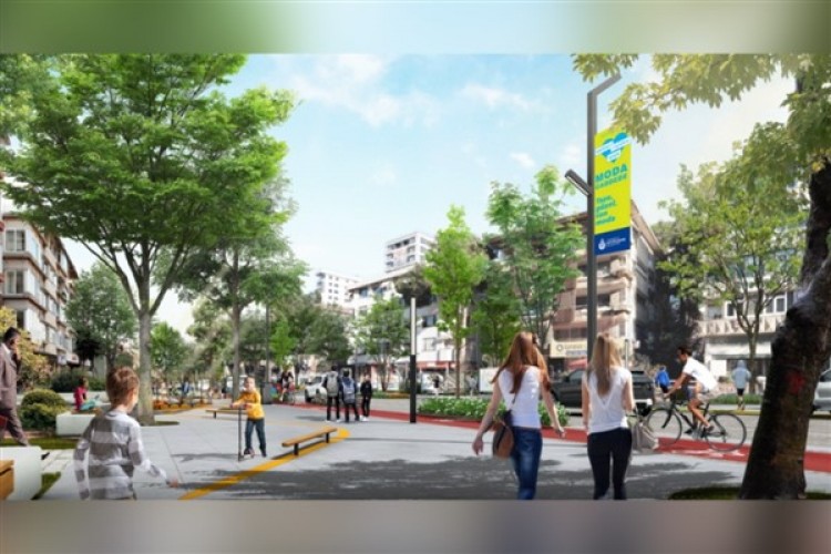 İBB, Bağdat Caddesi'ni yenileniyor