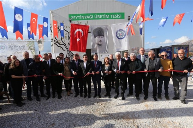 Muğla'da Bafa Zeytinyağı Üretim Tesisi açıldı