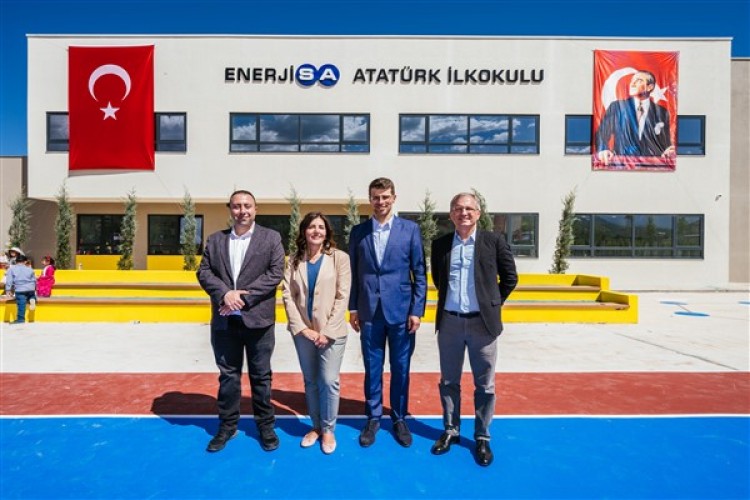 Enerjisa Atatürk İlkokulu Hatay'da açıldı